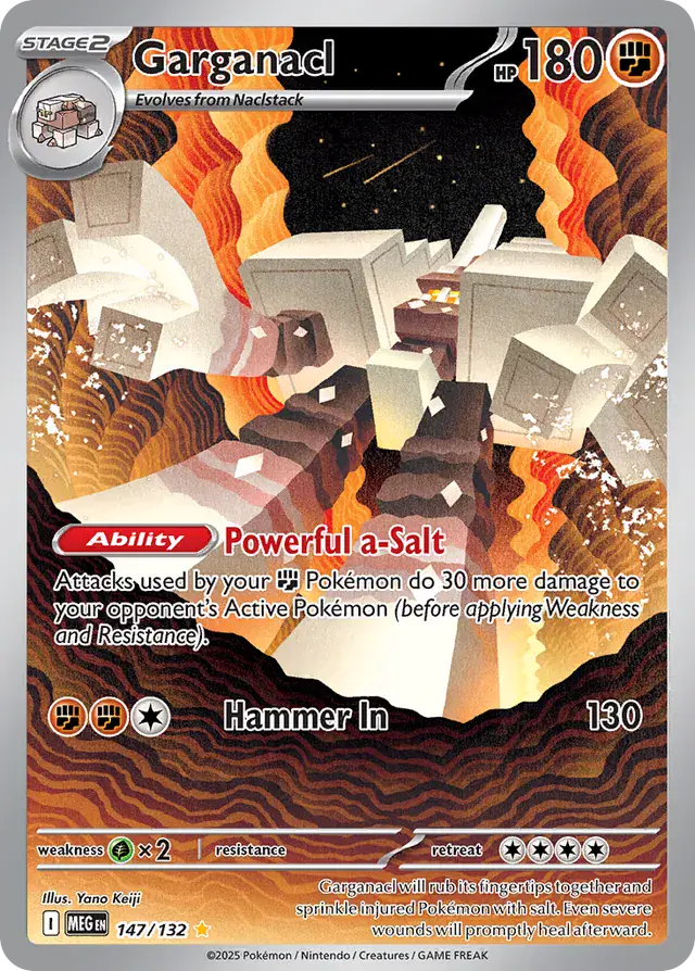 PokeDATA - Check current Pokemon card values for Garganacl 147!